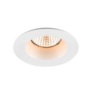 New Tria LED plafond inbouwspot, rond, wit, IP65, 2.700 K, 38° SLV - Badkamer - Aluminium - 1 lamp