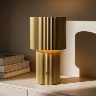 Iluma LED tafellamp, goudkleurig, hoogte 22,1 cm Belid - Woonkamer - Modern - Aluminium - 1 lamp