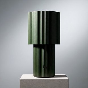 Iluma LED-batterijgevoede tafellamp, olijfgroen, hoogte 22,1 cm Belid - Woonkamer - Modern - Aluminium - 1 lamp