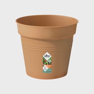 Elho Bloempot Green Basics - Kunststof - Bruin - Diam.30xh27,6cm