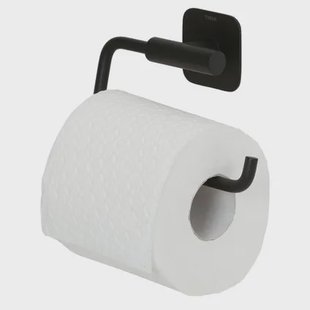 Tiger Toiletrolhouder Colar - Rvs - Zwart