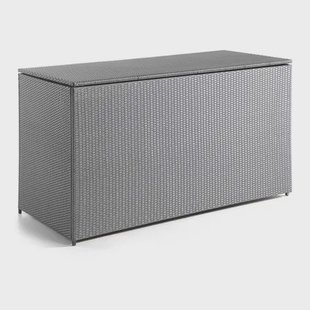 Central Park Kussenbox Wicker - Wicker - Antraciet - 840l - 150x77x73cm
