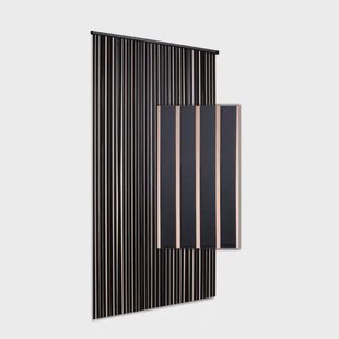 Degor Vliegengordijn Hq Linten - 90x220cm - Zwart - Huisdiervriendelijk