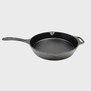 Skillet Koekenpan Gietijzer Met Steel 25cm
