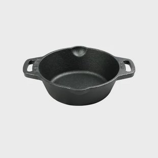 Skillet Gietijzer Met Handgrepen 15cm