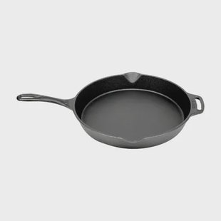 Skillet Koekenpan Gietijzer Met Steel 30cm