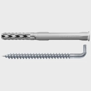 Fischer Constructieplug Sxr Wh Nylon - Diam. 8x60mm - 2 Stuks