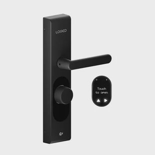 Loqed Slim Slot Touch Smart Lock Zwart