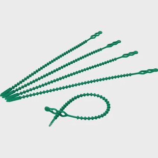 Kabelbinder 5,0 X 235mm, Hersluitbaar, Groen 50st