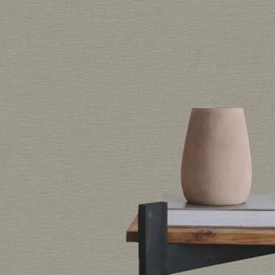 Decomode Vliesbehang Yarn Clay - Taupe - 10,05 M X 104 Cm