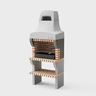Tuozi Houtskoolbarbecue Bailen Plus - Oranje - 69,5x35cm