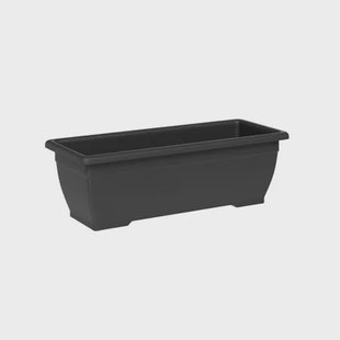 Plantenbak Nara Kunststof Zwart 80x20x16cm