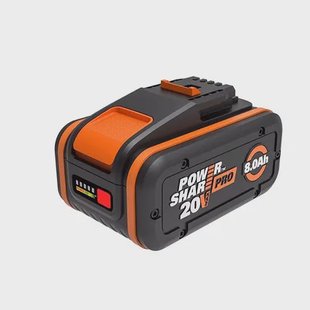 Worx Batterij Powershare Pro Wa3648 - Lithium-ion - 20v - 8,0ah - Hoge Capaciteit