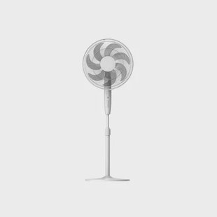Sencys Staande Ventilator 16 Wit