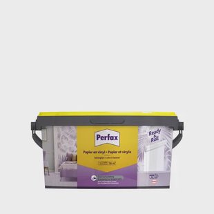 Perfax Ready & Roll Behanglijm Papier En Vinyl - Transparant - 2,25kg