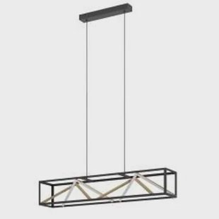 Eglo Hanglamp/1 Led 46w Penala Zwartgoud