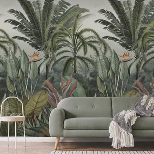 Fotobehang Tropisch Paradijs - Groen - 2,80m X 159cm