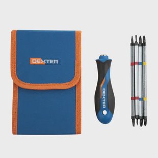 Dexter Precisie Schroevendraaierset - 5-delig - Magnetisch - In Houder