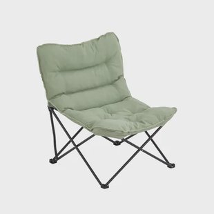 Naterial Campingstoel Palawan - Staal/textiel - Groen - Opvouwbaar - 23x100x25cm
