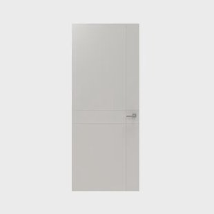 Cando Binnendeur Board Line Ga02 - Signaalwit - Gelakt - Opdek - Links - 83x201,5cm