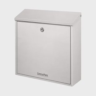 Central Park Wandbrievenbus Mailpal 400ss - Staal En Metaal - 36x36,5x10cm
