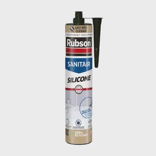 Rubson Click&go Silicone Sanitair Transparant 280ml