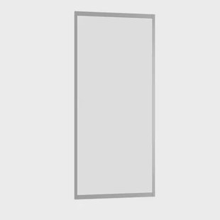 Aurlane Douchezijwand Factory - Helder Glas 6mm - Chroom - 80x200cm