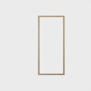Aurlane Douchezijwand Factory Wood - Helder Glas 6mm - Houtlook - 90x200cm