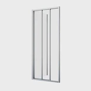 Sealskin Zijwand Hooked - 90x200cm - 6mm Veiligheidsglas - Mat Zwart