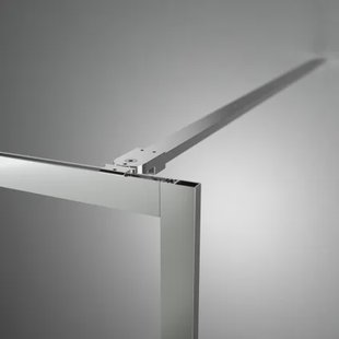 Sealskin Stabilisatiesteun Contour - Zilver Hoogglans - Aluminium - 100x2,9x1,8cm