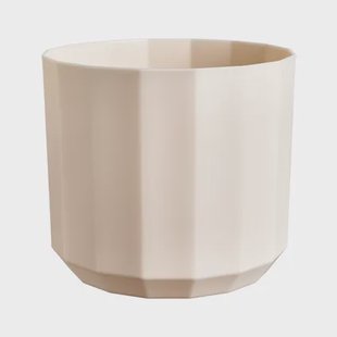 Elho Bloempot Facet - Kunststof - Amandelroze - Diam.23xh20,4cm