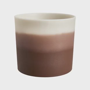 Elho Bloempot Colour Gradient - Kunststof - Cederbruin - Diam.16xh14,7cm