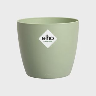 Elho Bloempot Brussels - Kunststof - Groen - Diam.18xh17cm