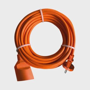 Sencys Verlengsnoer - Voor Buiten - 1-voudig - 12m - Zonder Aarding