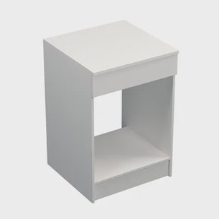 Ovenkast Prim - Voor Inbouwoven - Wit - 60x89x59cm