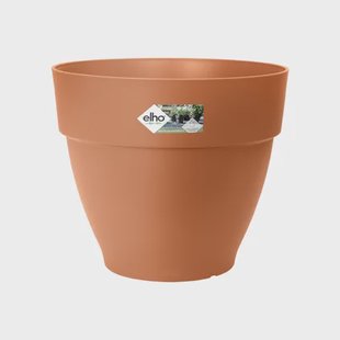 Elho Bloempot Vibia Campana - Kunststof - Terra - Diam.3,5xh30cm