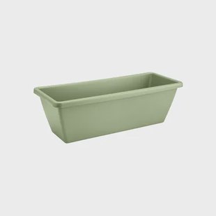 Elho Plantenbak Barcelona - Pistachegroen - Kunststof - 70x19x16cm