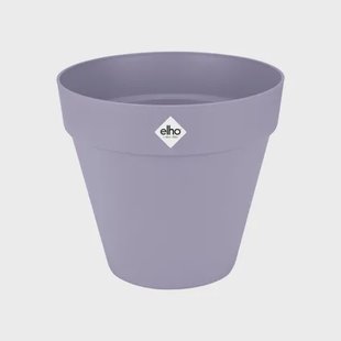 Elho Bloempot Loft Round - Kunststof - Lavendel Lila - Diam.3xh26cm