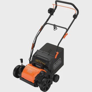 Black+decker Verticuteerder 1200w - Werkbreedte 30cm - Oppervlak 300m² - Opvangzak 35l