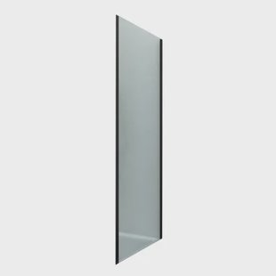 Egua Helder Vaste Douchewand - Gehard Glas 8mm - 90x200cm - Industrieel