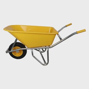 Talen Tools Kruiwagen - Anti-lek Wiel - Kunststof Bak - 138x68x70cm - 100l