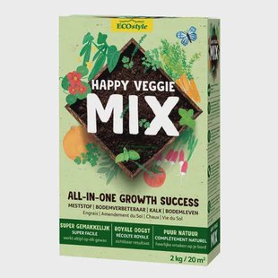 Ecostyle Happy Veggie Mix - 1kg Voor 20m²