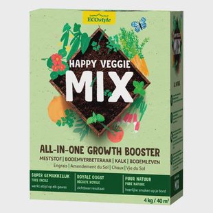 Ecostyle Happy Veggie Mix - 4kg Voor 40m²