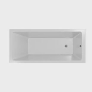Allibert Ligbad Square -170x75cm - Wit