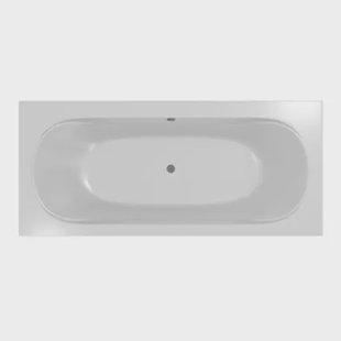 Allibert Ligbad Aquae Duo Round -170x75cm - Wit