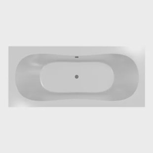 Allibert Ligbad Edena Duo Round -180x80cm - Wit