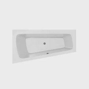 Allibert Ligbad Edena Right Asym - Acryl - 160x85cm - Wit