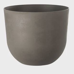 Bloempot Swing - Kunststof - Turf - Diam.40xh32cm