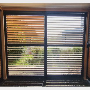 Green Outside Schuifpanelen - 3m - Accessoire Voor Pergola Actual - Zwart/hout - Bso - Set Van 2