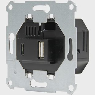 Kopp Stopcontact Technikcenter - 2-voudig Ongeaard Inbouw